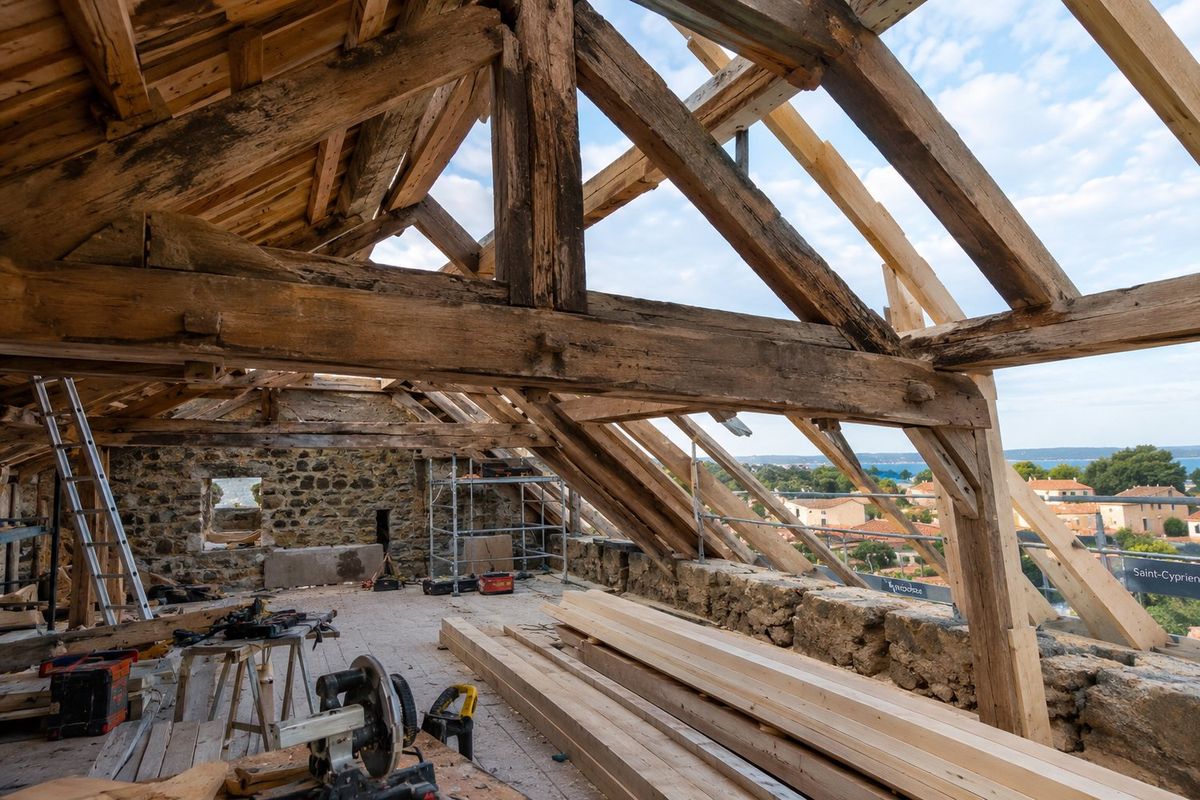 Couvreur Saint-Laurent-de-la-Salanque 66250 - exemple de rénovation de couverture par Artisan Beucher