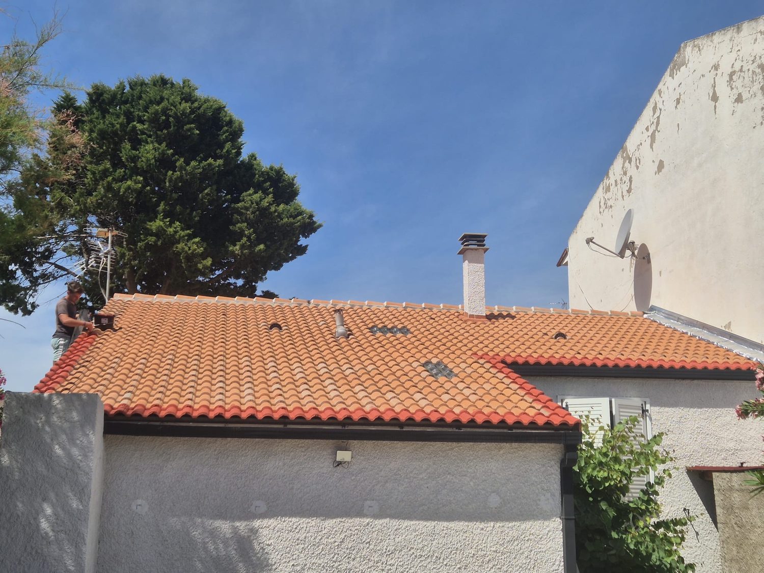 Rénovation de toiture en tuiles à Saint-Cyprien